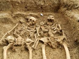 Skeleton of a person found